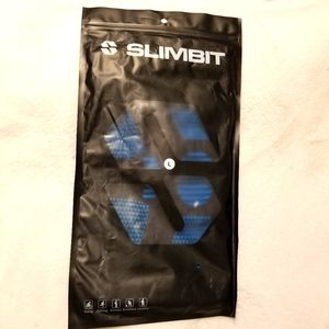 SlimBit New Blue Knee Compression Sleeve Size Large